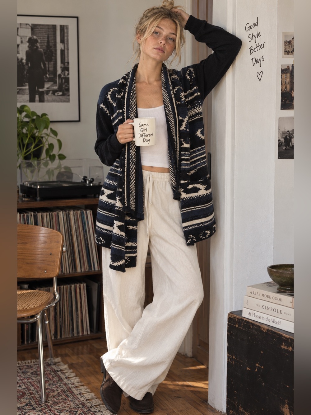 Anthropologie Dolan Santiam Southwestern Blanket Cardigan Western S